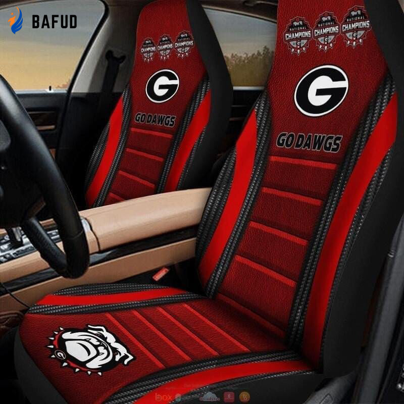 Georgia Bulldogs Seat Covers For Fan Gifts - Bafud