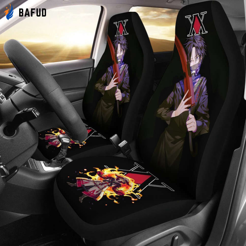 Hunter X Hunter Feitan Car Seat Covers For Fan Giftss HxH Anime Car Accessories - Bafud