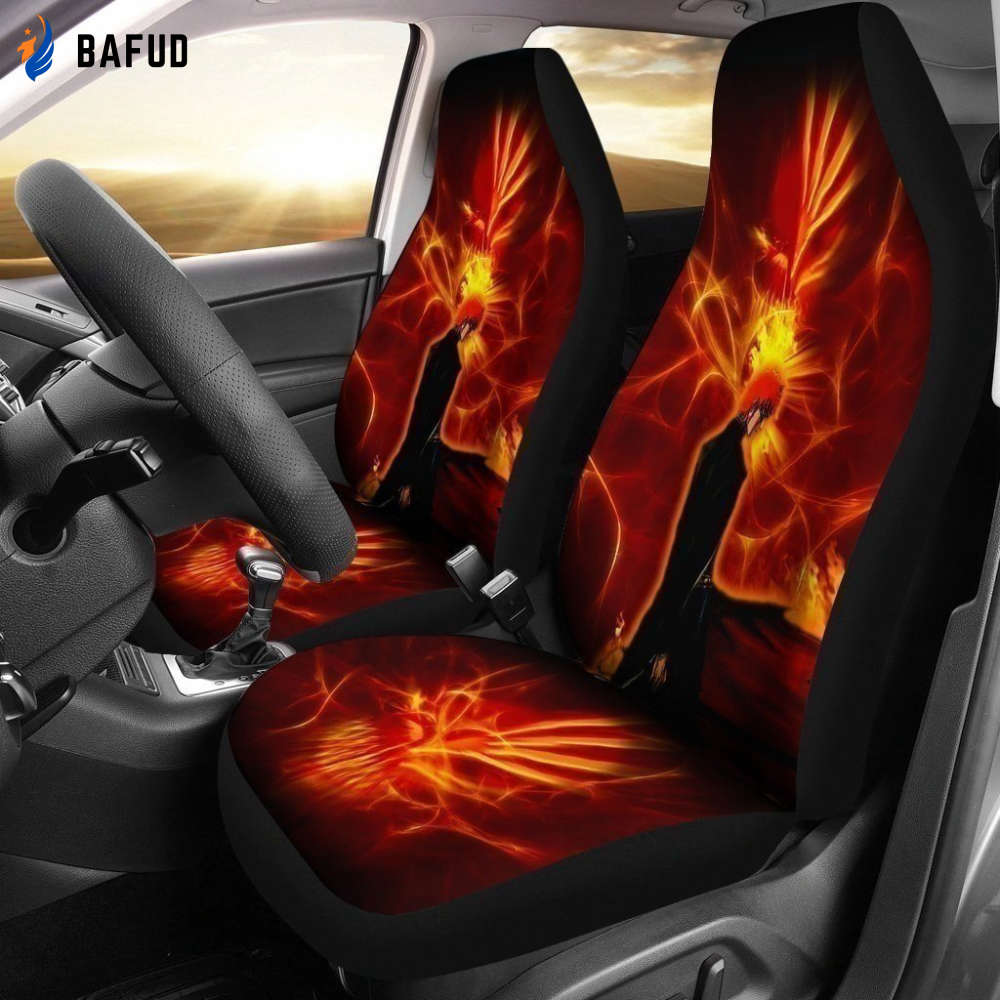 Ichigo Power Bleach Car Seat Covers For Fan Gifts LT04 - Bafud
