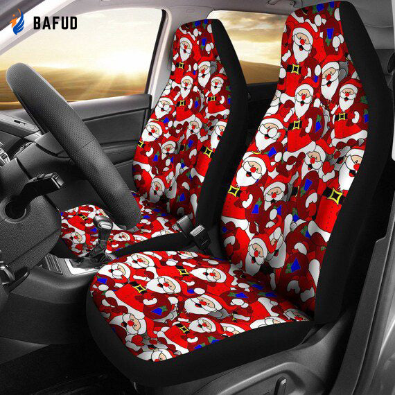 Santa Claus Seat Covers For Fan Gifts - Bafud