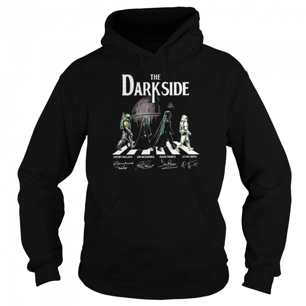 The Dark Side Road Jeremy Bulloch Ian Mcdiarmid David Prowse Kevin Smith Signatures T-Shirts