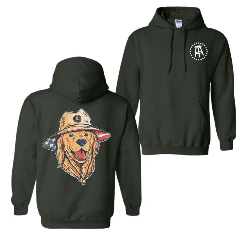 AMERICAN DOG Hoodie, Barstool Outdoors, Full Size, Hoodies For Men And Women