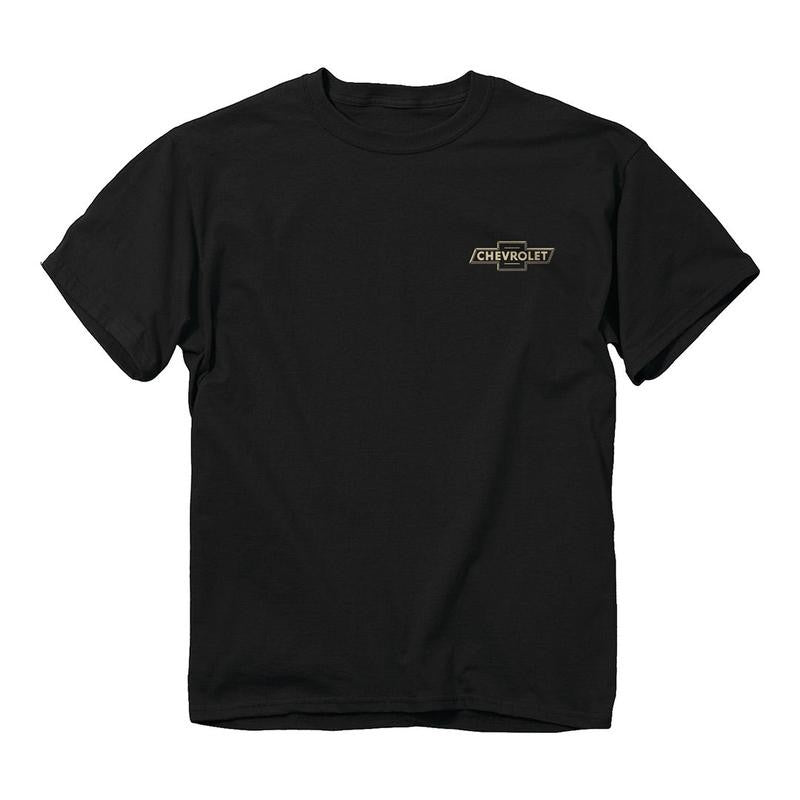 Chevrolet - 73 Camo Flag T-shirt, Versatile Wardrobe Choices, From Casual To Formal Styles, Menswear Top Classic Cotton