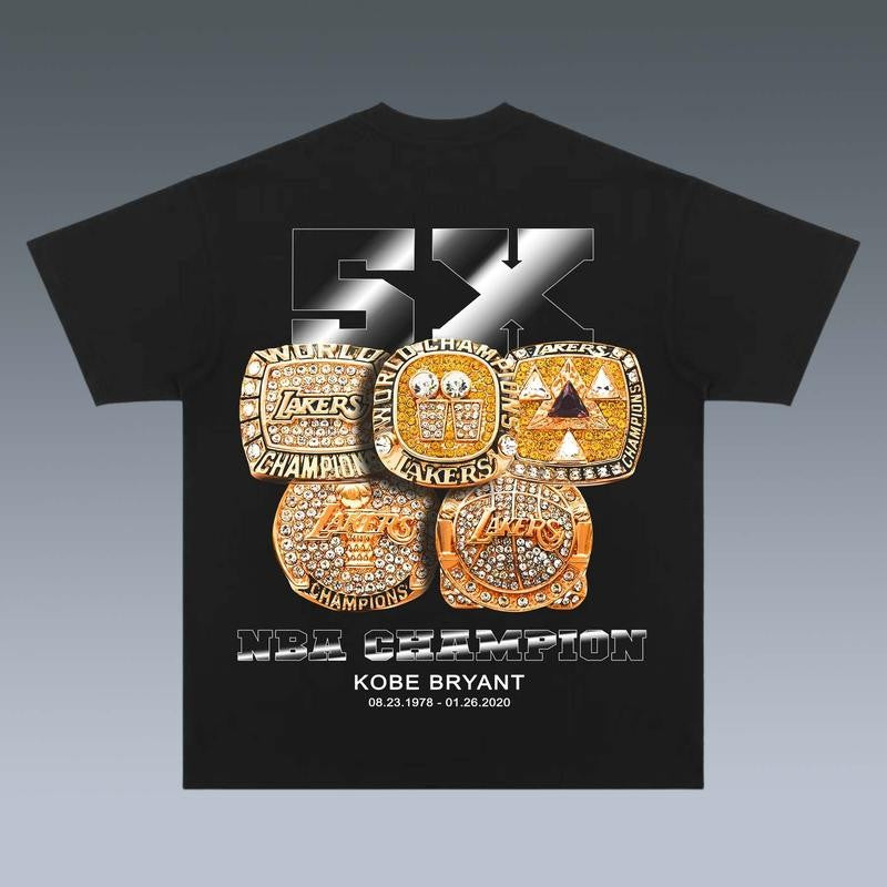 GRAPHIC TEE | KOBE BRYANT TEE - STREETWEAR Casual Crewneck T-Shirt