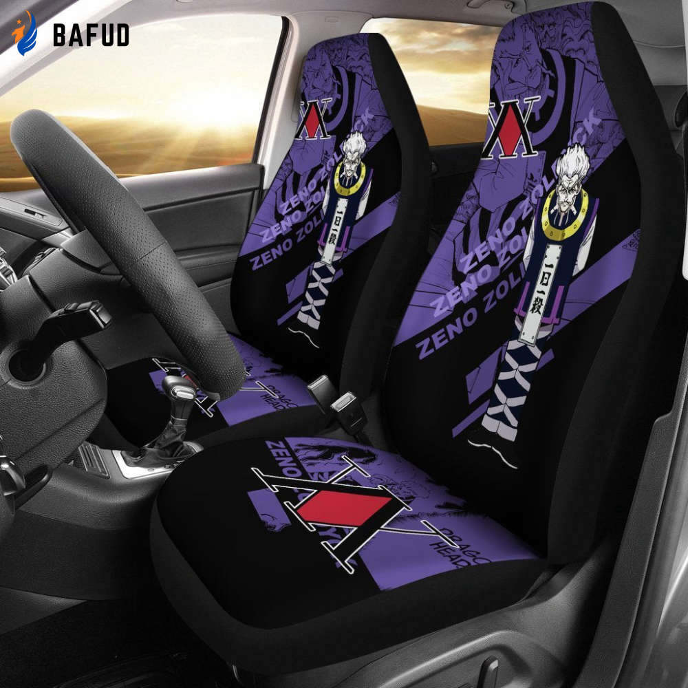 Zeno Zoldyck Characters Hunter X Hunter Car Seat Covers For Fan Gifts Anime Gift - Bafud