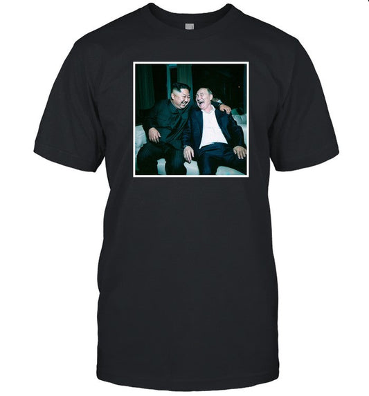 Notsafeforwear Putin And Kim Jong Un Dictator Duo Tee