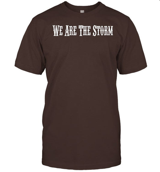 Marilyn Monroe Wearing We Are The Storm Shirt