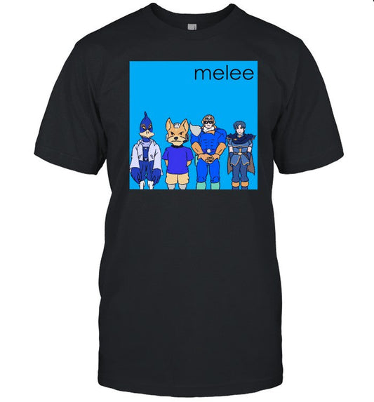 Fetesmash Melee Blue Album Shirt