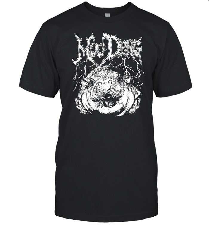 Shirts That Go Hard Moo Deng Metal Tee