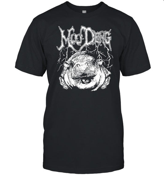 Shirts That Go Hard Moo Deng Metal Tee