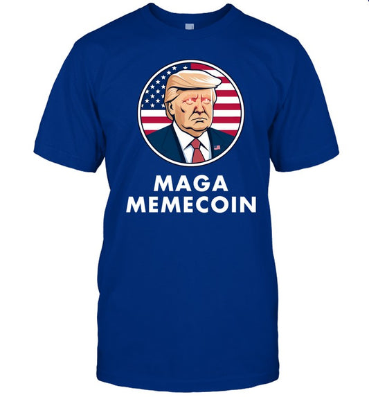 Trump Maga Memecoin Tee Shirt