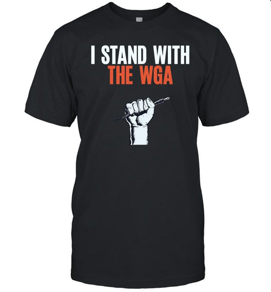 on Kleyla I Stand With The Wga Shirt