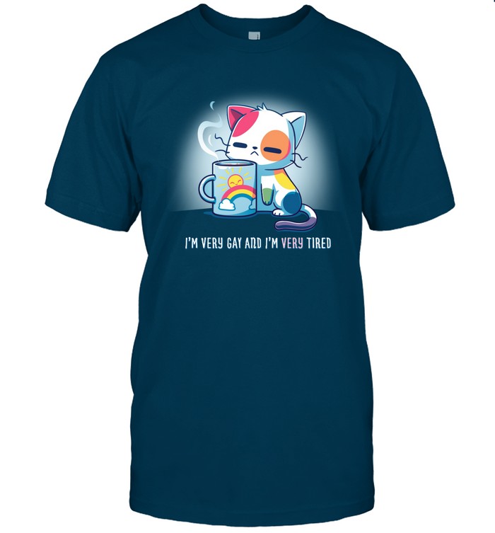 Just Another Geek Boy I'm Very Gay And I'm Very Tired Shirt