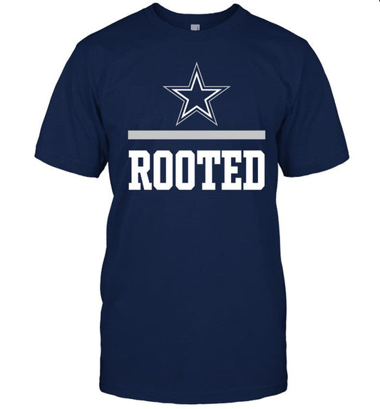 Coach Mike Mccarthy Dallas Cowboys Rooted Tee Shirt