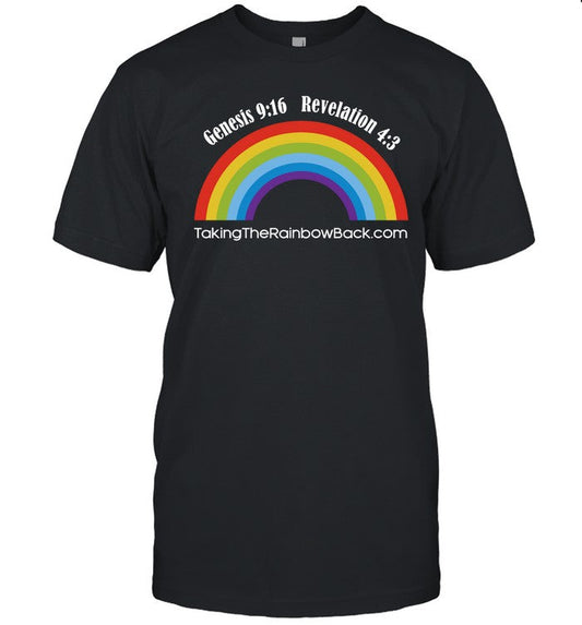 Melonie Mac Genesis 916 Revelation 43 Taking The Rainbow Back Shirt