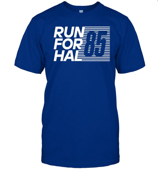 Bitcoin Runners Run For Hal Sports Tee Shirt