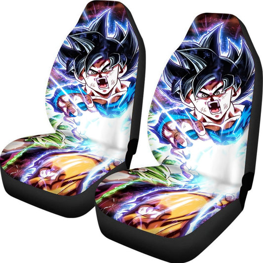 Dragon B Z Son Goku Powerful Kamehameha Released Car Seat Cover