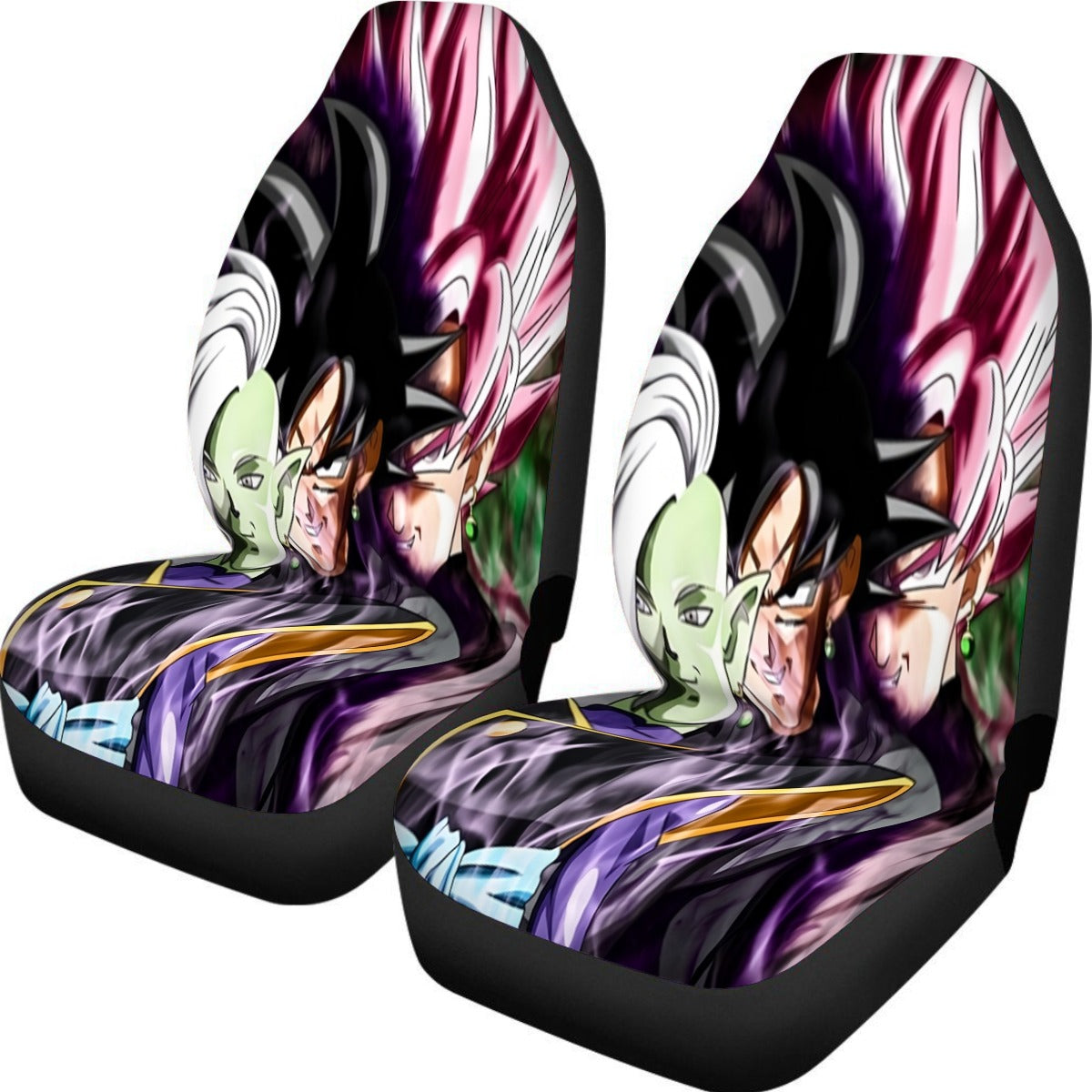 Dragon Ball Super Zamasu Goku Black Goku Rose Cool Car Seat Cover