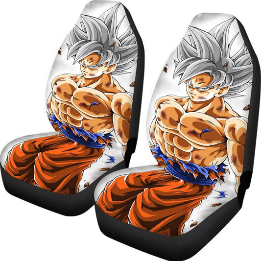 Goku Mastered Ultra Instinct Car Seat Cover