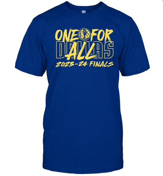 Dallas One For All 2023 24 Finals Shirt