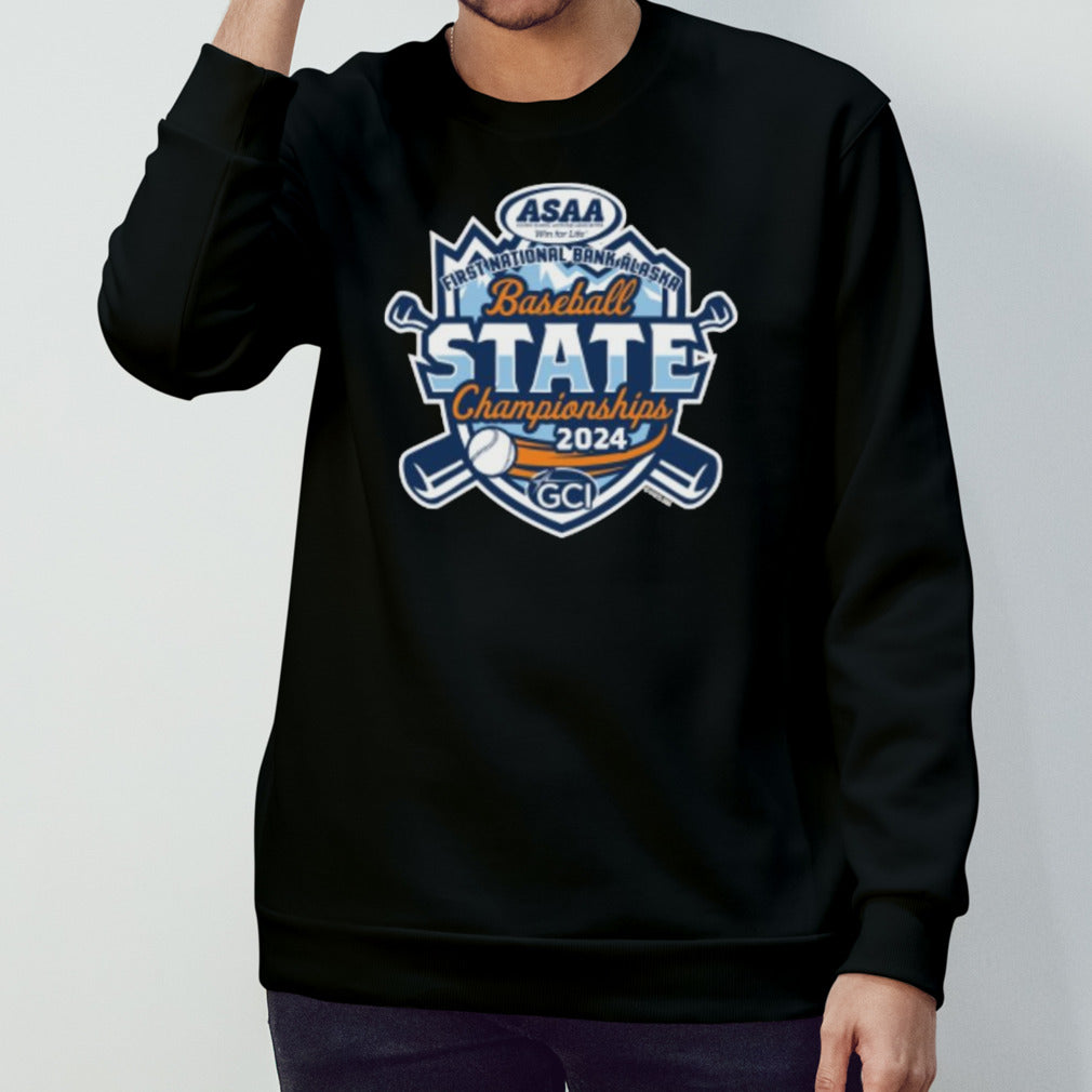 2024 ASAA First National Bank Alaska Baseball State Championships Shirt