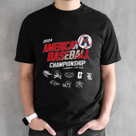 2024 American Athletic Baseball Championship Clearwater,FL May 21-26 shirt