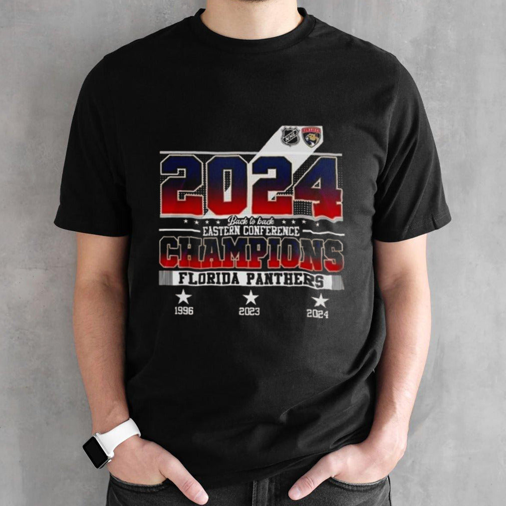 2024 Back To Back Eastern Conference Champions Florida Panthers Nhl T-shirt