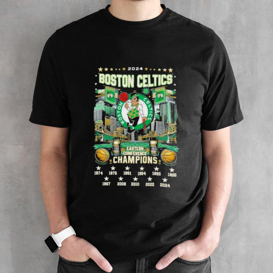 2024 Boston Celtics Eastern Conference Champions T-Shirt