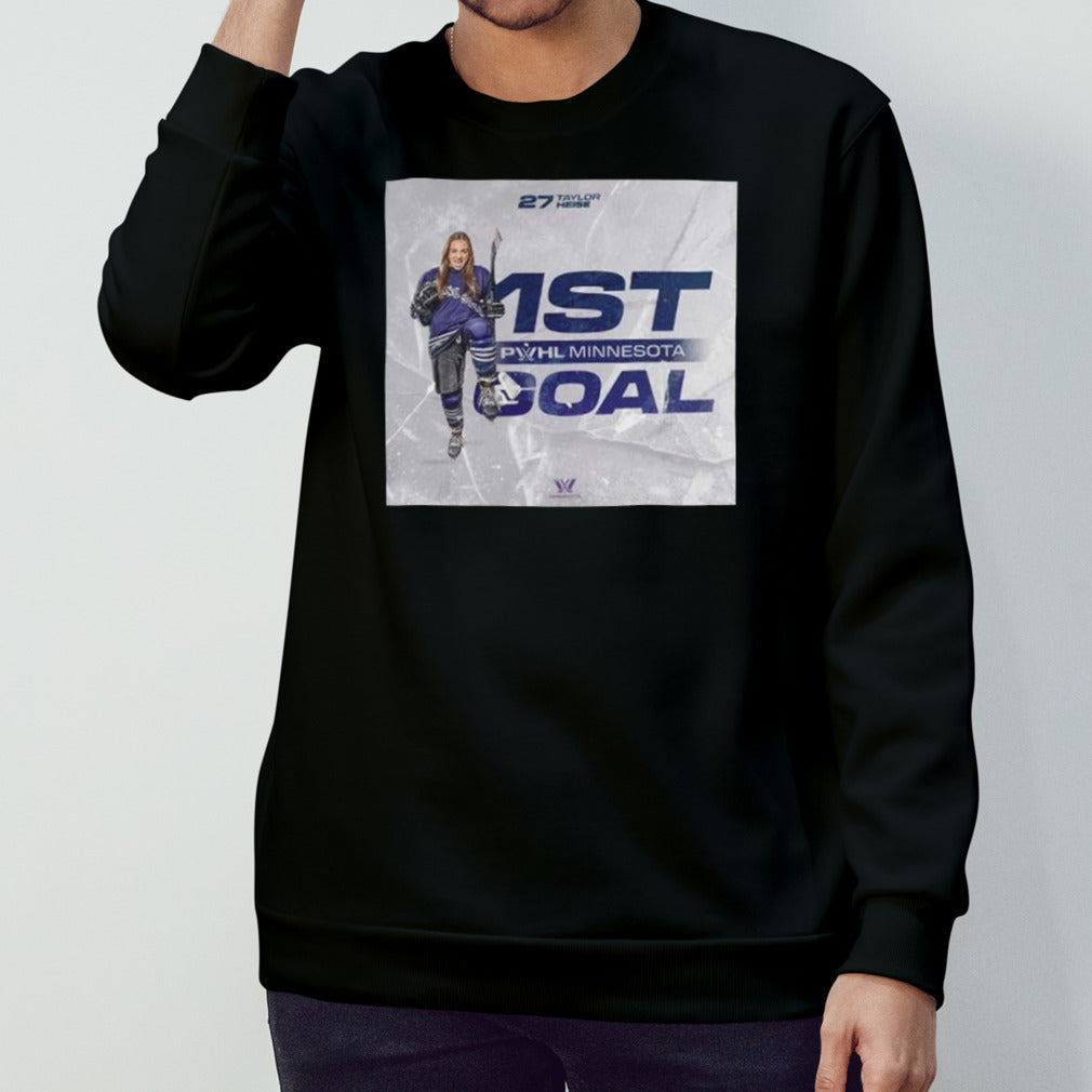 2024 Congrats To Taylor Heise number 27 Has Been 1st PWHL Minnesota Goal poster t shirt