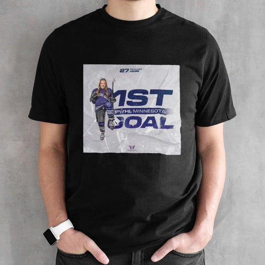 2024 Congrats To Taylor Heise number 27 Has Been 1st PWHL Minnesota Goal poster t shirt