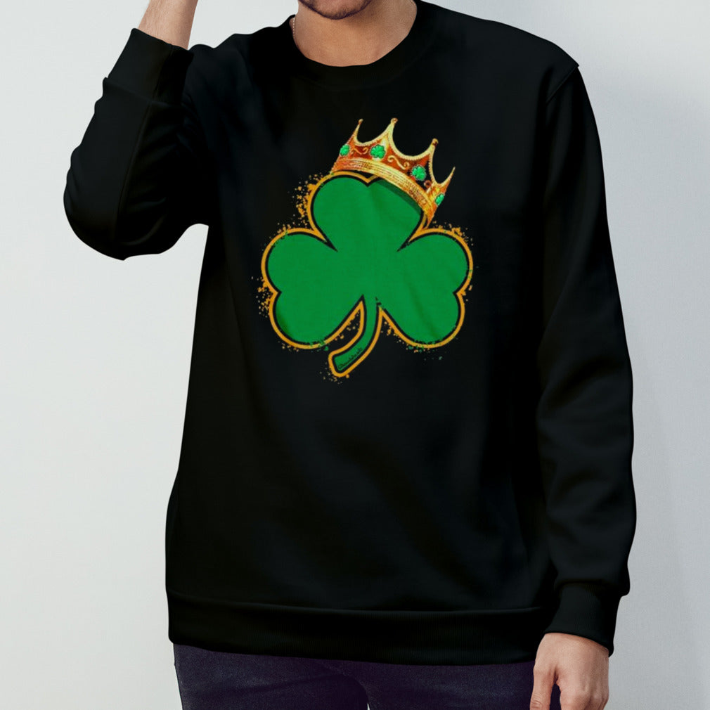 2024 Crowned Shamrock Boston Basketball Champions T-Shirt