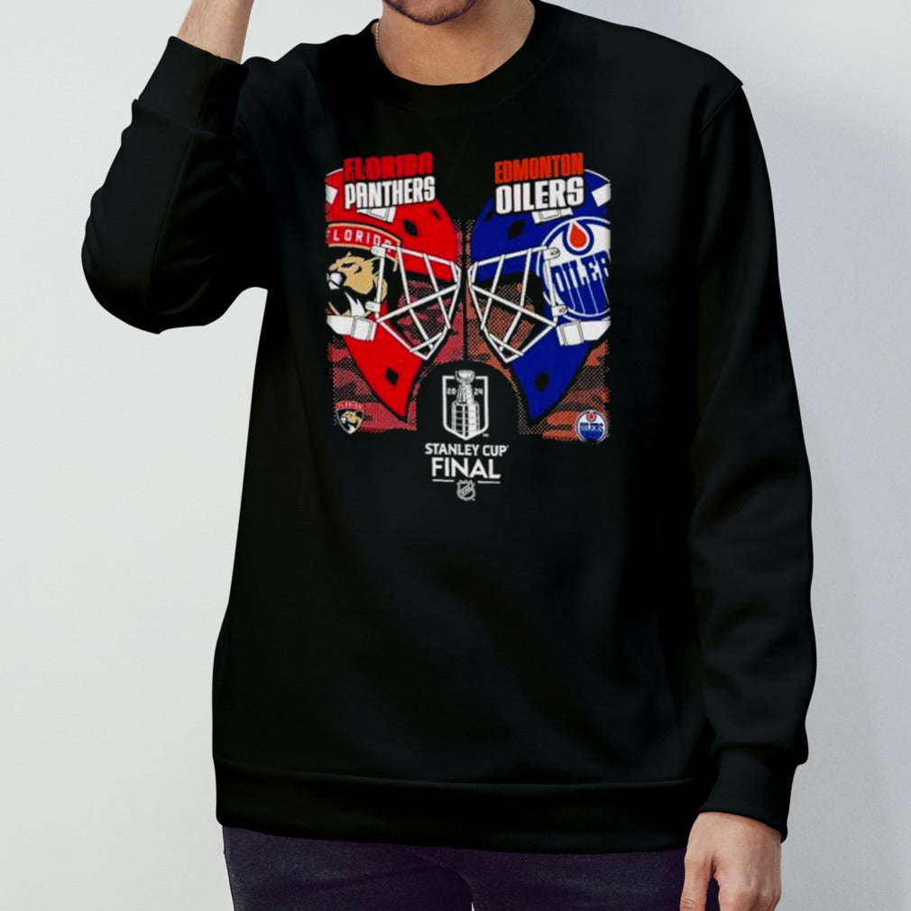 2024 Florida Panthers Vs Edmonton Oilers Stanley Cup Final Match Up T shirt