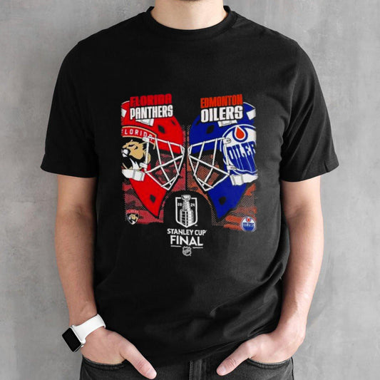 2024 Florida Panthers Vs Edmonton Oilers Stanley Cup Final Match Up T shirt