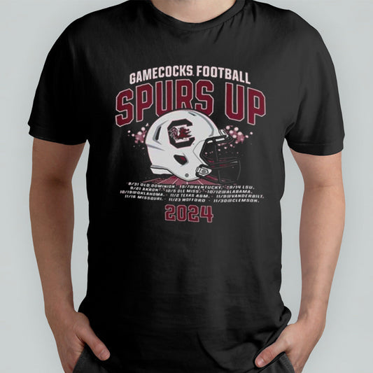 2024 Gamecocks Football Spurs Up 2024 Shirt