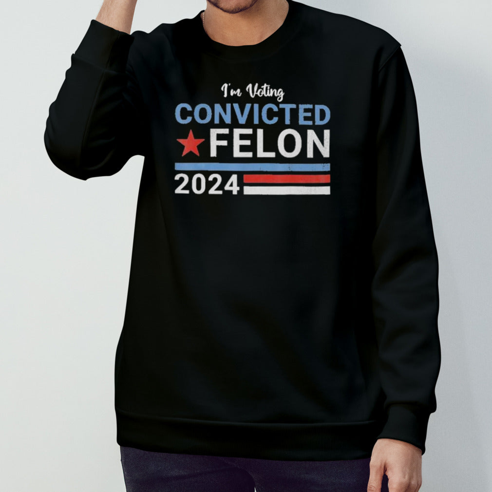 2024 Iâ€™m Supporting The Convicted Felon Trump Classic T shirt