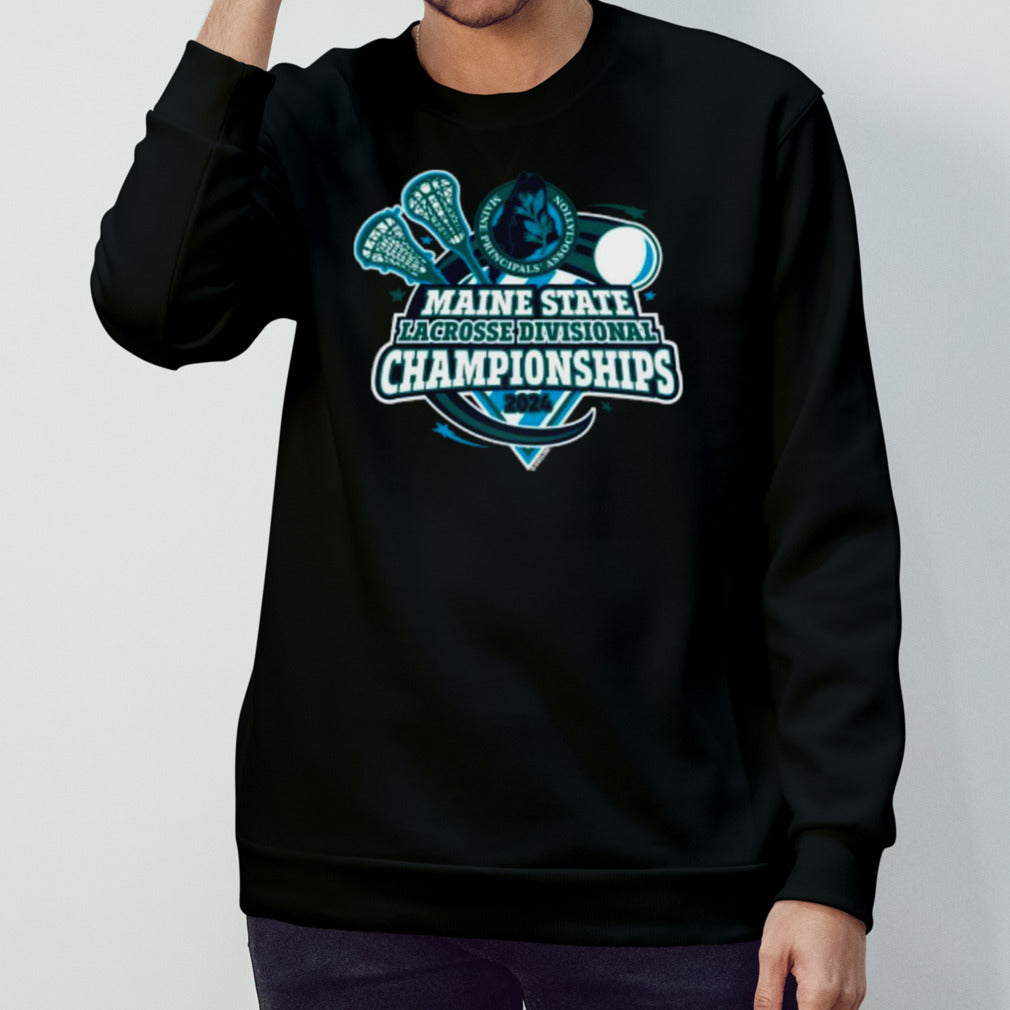 2024 Maine State Lacrosse Divisional Championships T-shirt