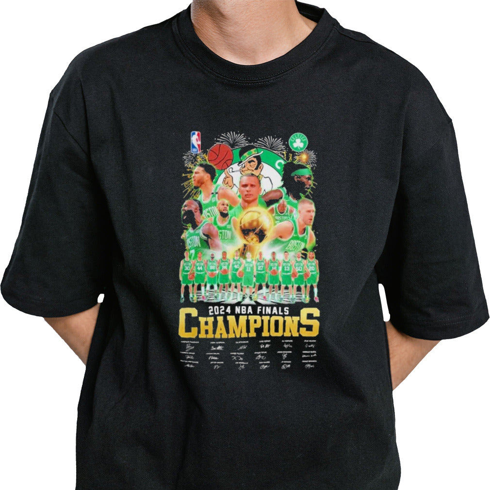 2024 NBA Finals Champions Boston Celtics T-Shirt