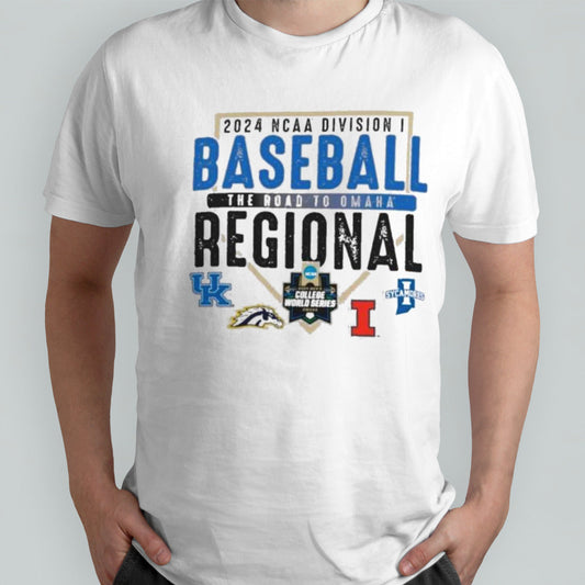 2024 NCAA Division I Baseball Regional â€“ Kentucky Shirt