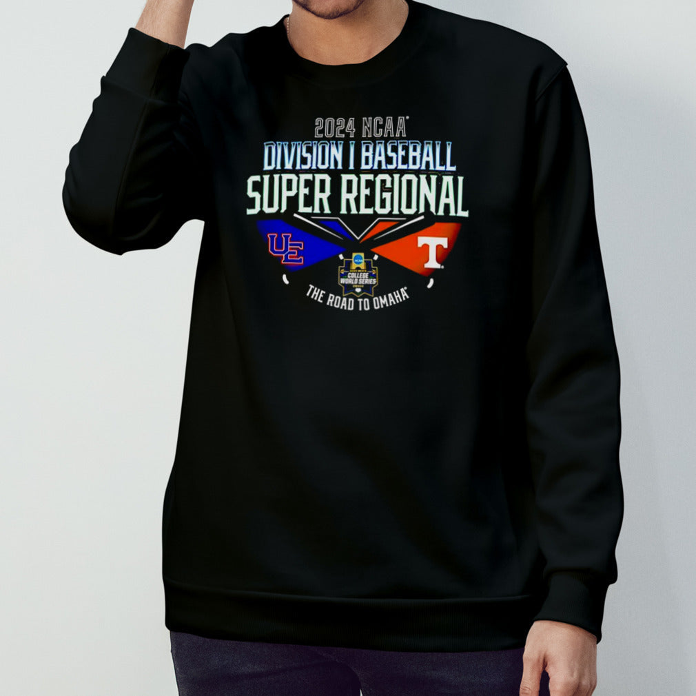 2024 NCAA Division I Baseball Super Regional Evansville Purple Aces vs Tennessee Volunteers shirt