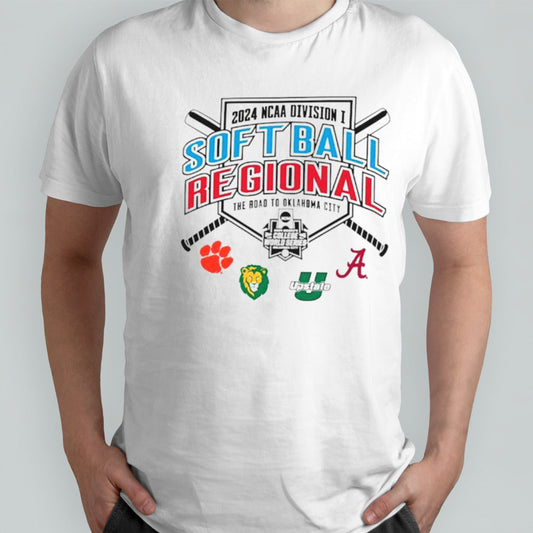 2024 NCAA Division I Softball Regional â€“ Tuscaloosa, AL Shirt