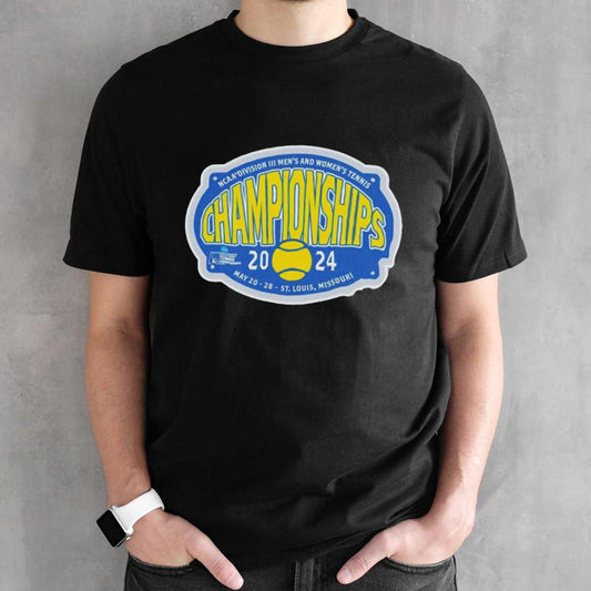2024 NCAA Division III Menâ€™s and womenâ€™s tennis championship shirt
