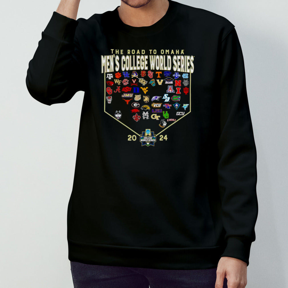 2024 NCAA Menâ€™s Baseball College World Series 64 Team shirt