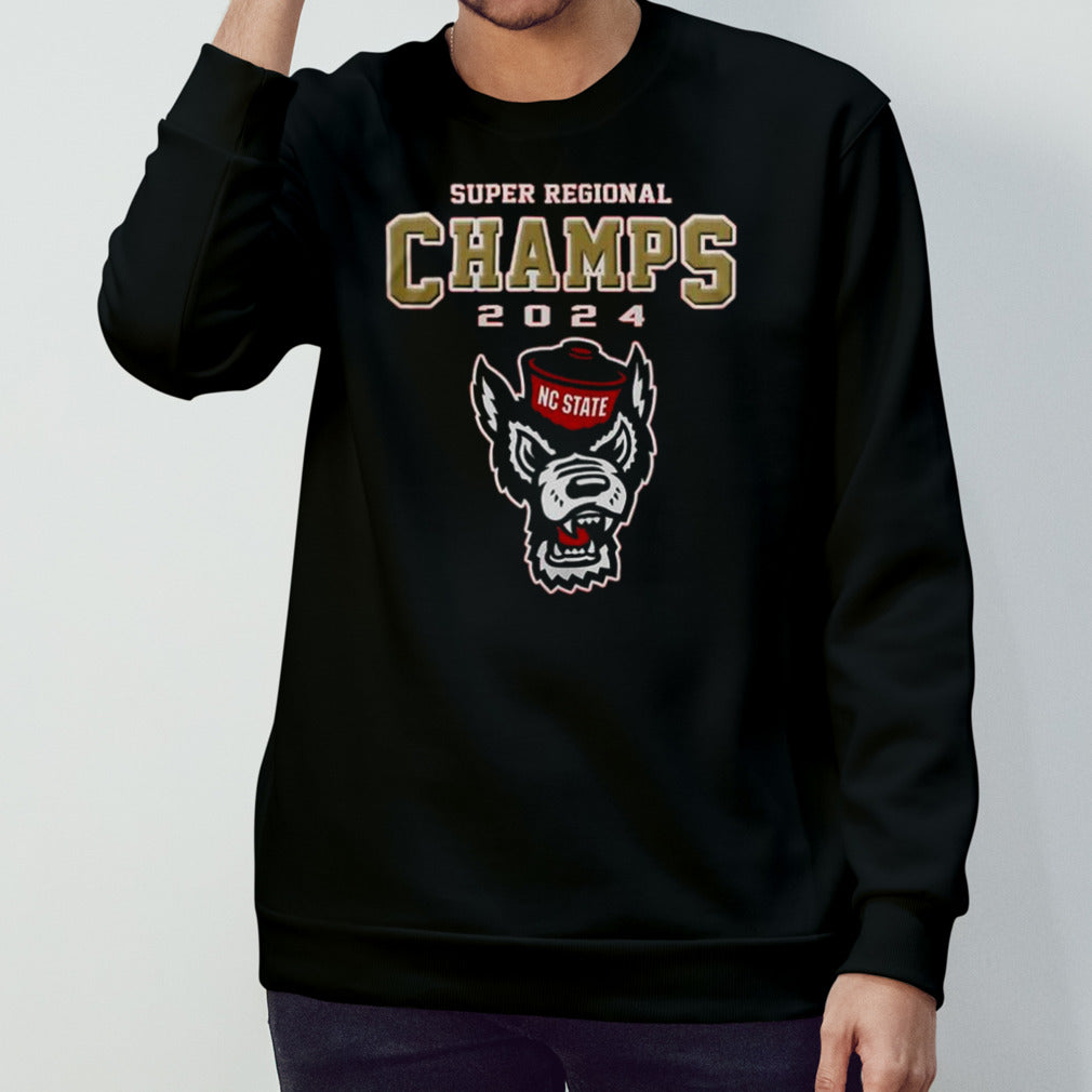 2024 NCAA Menâ€™s College World Series NC State Wolfpack Super Regional Champions Shirt