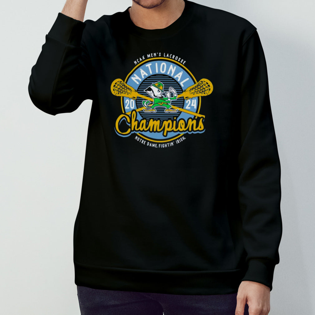 2024 NCAA Menâ€™s Lacrosse National Champions Notre Dame Fighting Irish shirt