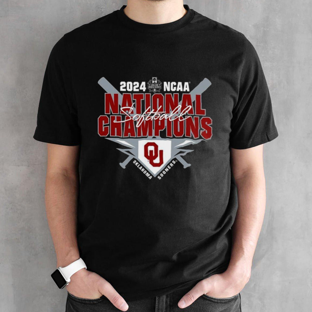 2024 NCAA Softball National Champions Oklahoma Sooners Shirt