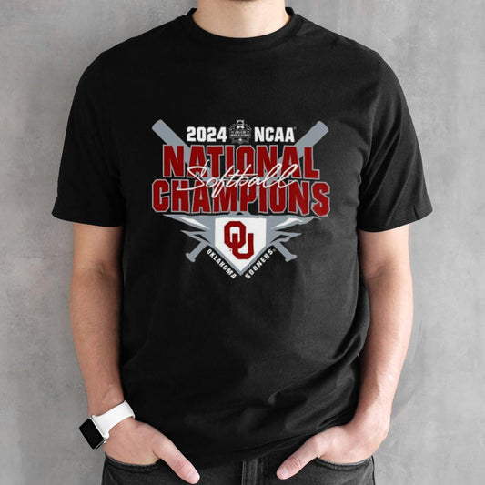 2024 NCAA Softball National Champions Oklahoma Sooners Shirt