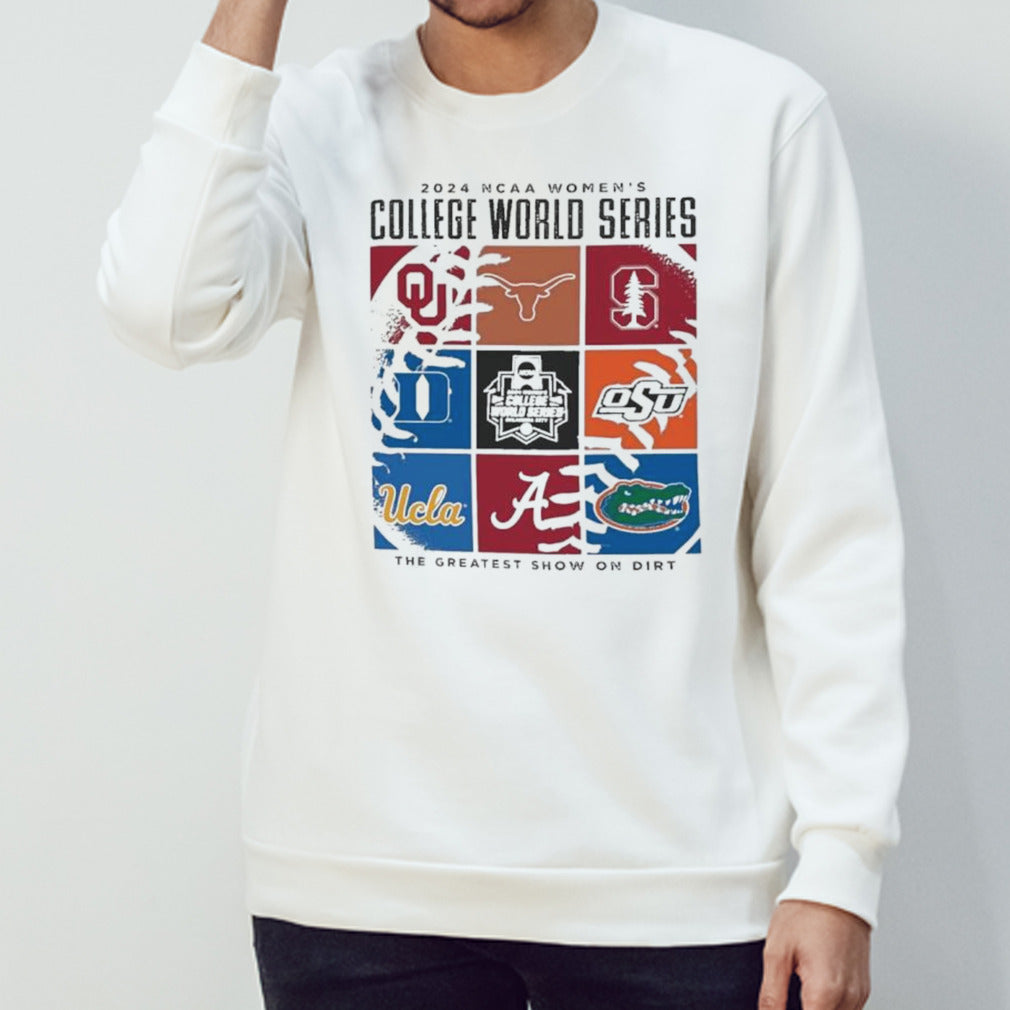 2024 NCAA WCWS The Greatest Show On Dirt shirt
