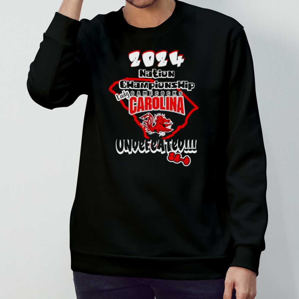 2024 National Championship lady South Carolina Gamecocks undefeated 38-0 shirts