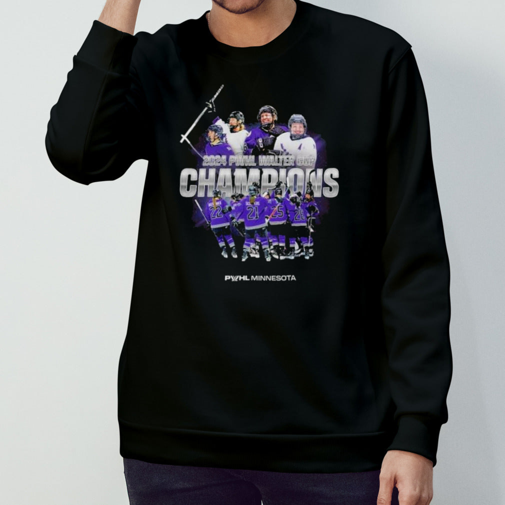 2024 PWHL Walter Cup Champions Minnesota shirt