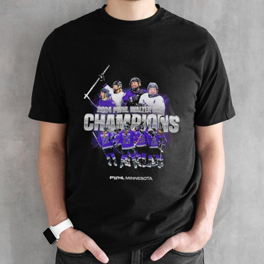 2024 PWHL Walter Cup Champions Minnesota shirt
